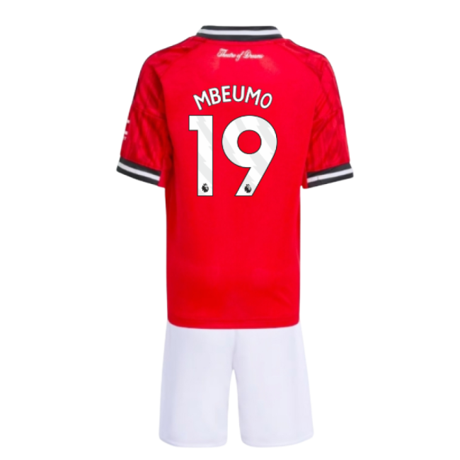 2025-2026 Man Utd Home Mini Kit (Mbeumo 19)-Vantage Point Soccer