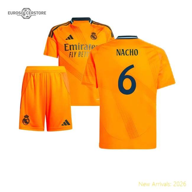 2024-2025 Real Madrid Away Youth Kit (Nacho 6)-Vantage Point Soccer