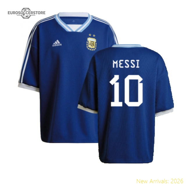 2022-2023 Argentina Icon 34 Jersey (MESSI 10)-Vantage Point Soccer
