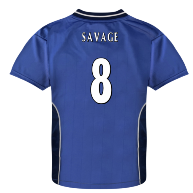 Leicester City 2002 Home Retro Shirt (Savage 8)-Vantage Point Soccer