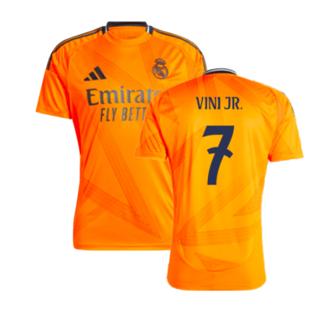 2024-2025 Real Madrid Away Shirt (Vini Jr. 7)-Vantage Point Soccer