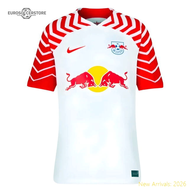 2023-2024 Red Bull Leipzig Home Shirt (Kids)-Vantage Point Soccer