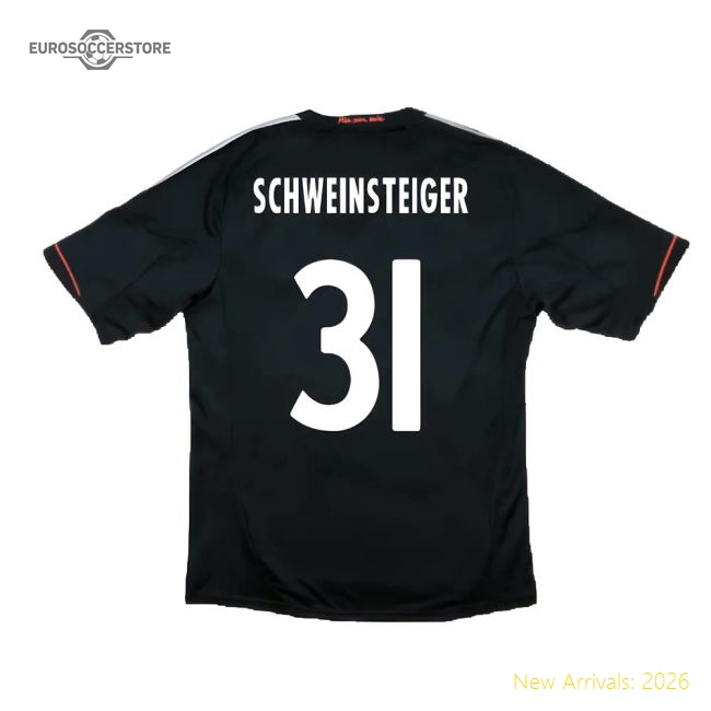 Bayern Munich 2012-13 Third Shirt (XXXL) (Fair) (SCHWEINSTEIGER 31)-Vantage Point Soccer