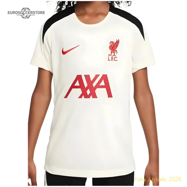 2024-2025 Liverpool Strike SE Training Top (Coconut Milk) - Kids-Vantage Point Soccer