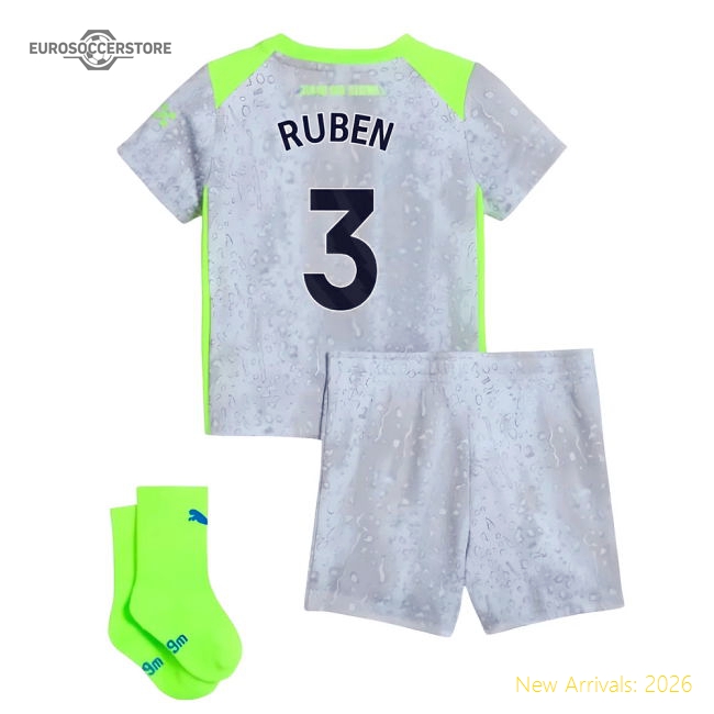 2025-2026 Man City Third Baby Kit (Ruben 3)-Vantage Point Soccer