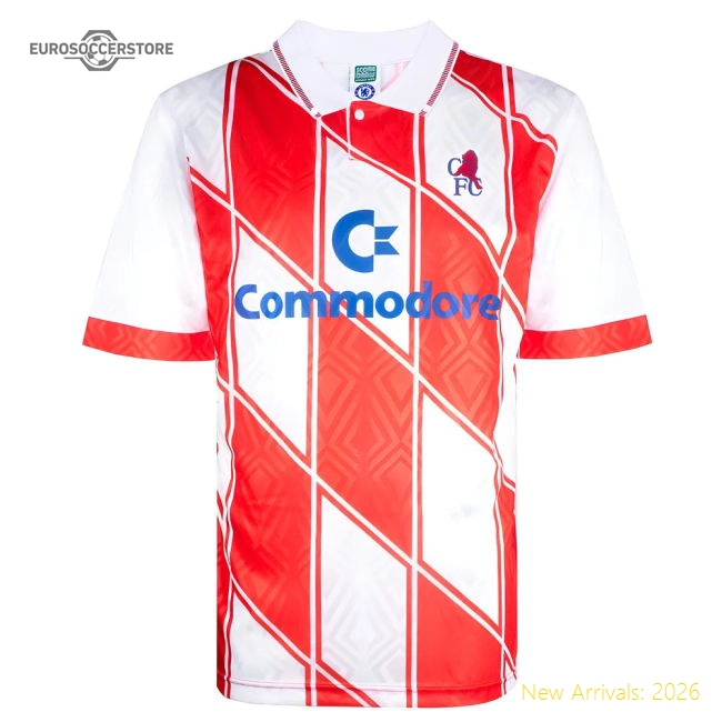 Chelsea 1990 Away Retro Football Shirt-Vantage Point Soccer