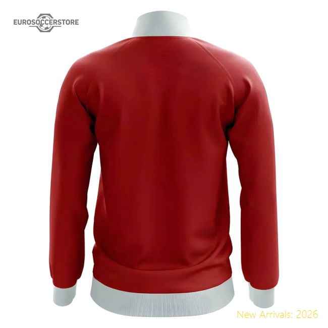 Stuttgart Concept Football Track Jacket (Red)-Vantage Point Soccer