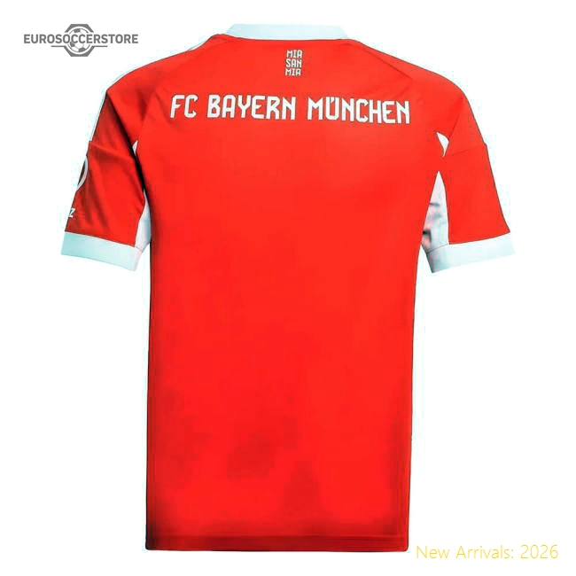 2025-2026 Bayern Munich Home Shirt (Kids)-Vantage Point Soccer