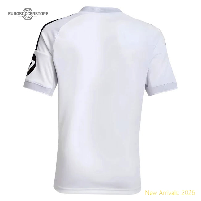 2025-2026 Real Madrid Home Shirt (Kids)-Vantage Point Soccer