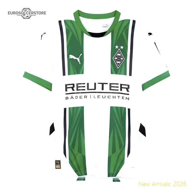 2024-2025 Borussia MGB Home Shirt-Vantage Point Soccer