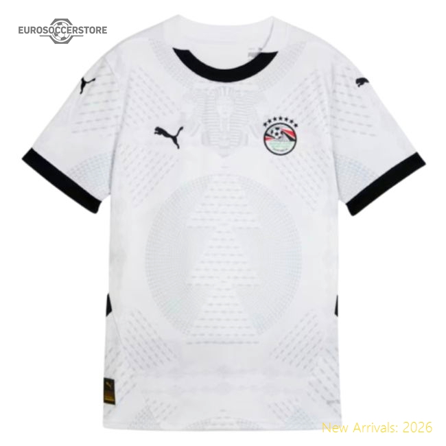 2024-2025 Egypt Away Shirt (Kids) (M.Salah 10)-Vantage Point Soccer