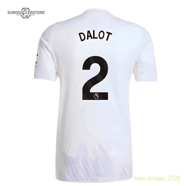 2025-2026 Man Utd Away Shirt (Dalot 2)-Vantage Point Soccer