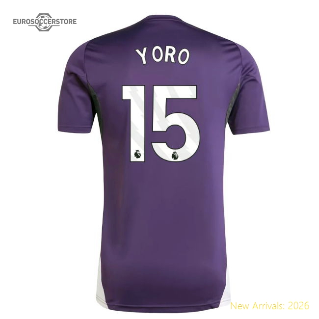 2025-2026 Man Utd Training Jersey (Aurora Plum) (Yoro 15)-Vantage Point Soccer