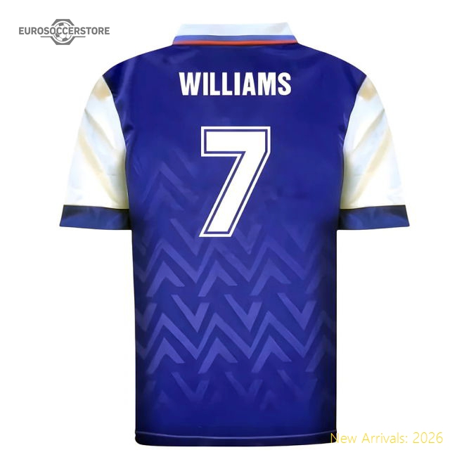 1992-1994 Ipswich Town Umbro Retro Shirt (Williams 7)-Vantage Point Soccer
