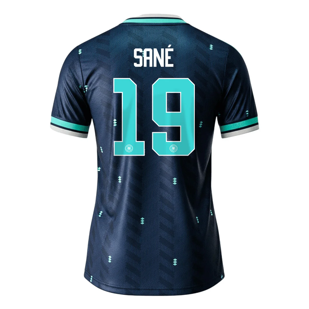Germany 2026 Home 3D T-Shirt (Leroy Sané #19) - Fully Printed White Unisex Tee