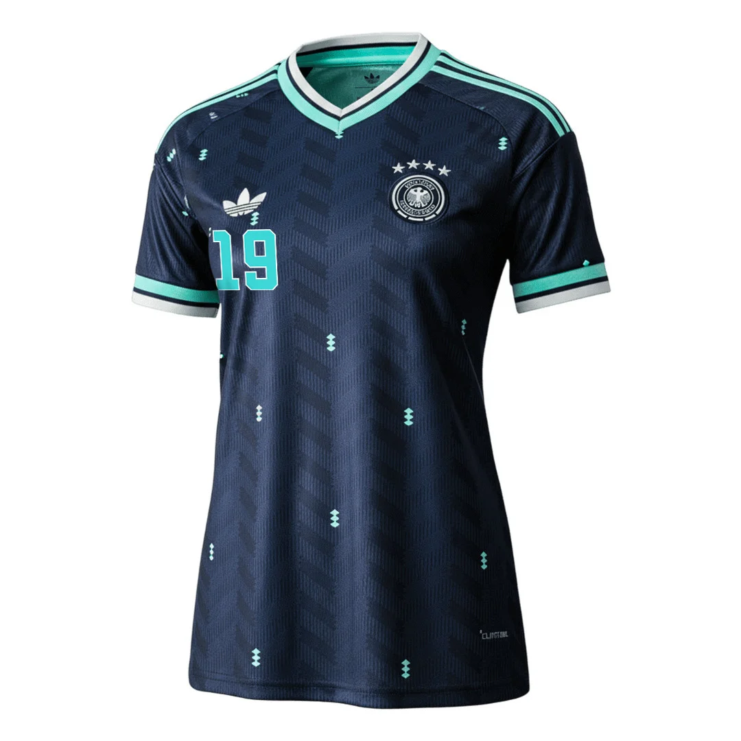 Germany 2026 Home 3D T-Shirt (Leroy Sané #19) - Fully Printed White Unisex Tee