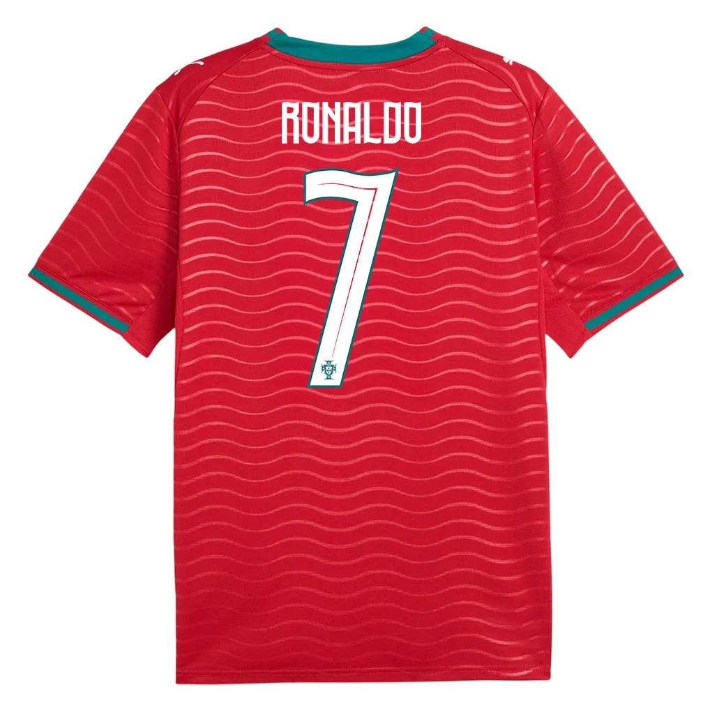 Portugal Home Jersey 2026 (Cristiano Ronaldo #7) - Navigator Red Supporter Kit