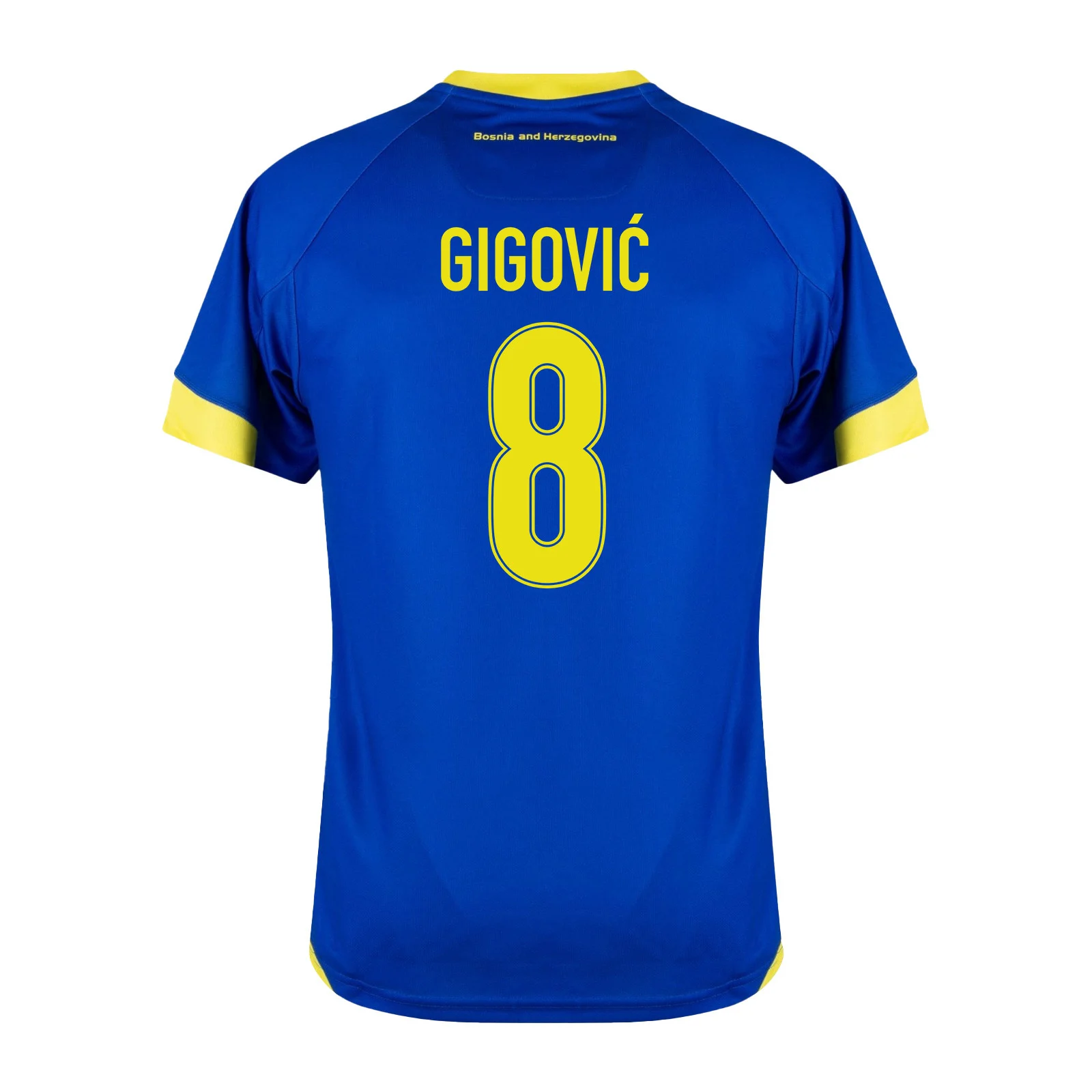 Bosnia and Herzegovina Home Jersey 2026 (Kerim Alajbegović #19) - Royal Blue Supporter Kit