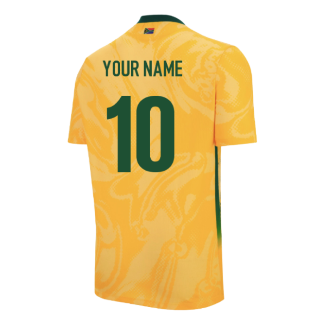2026 South Africa CSA Cricket Matchday T20 Shirt (Your Name)-Vantage Point Soccer