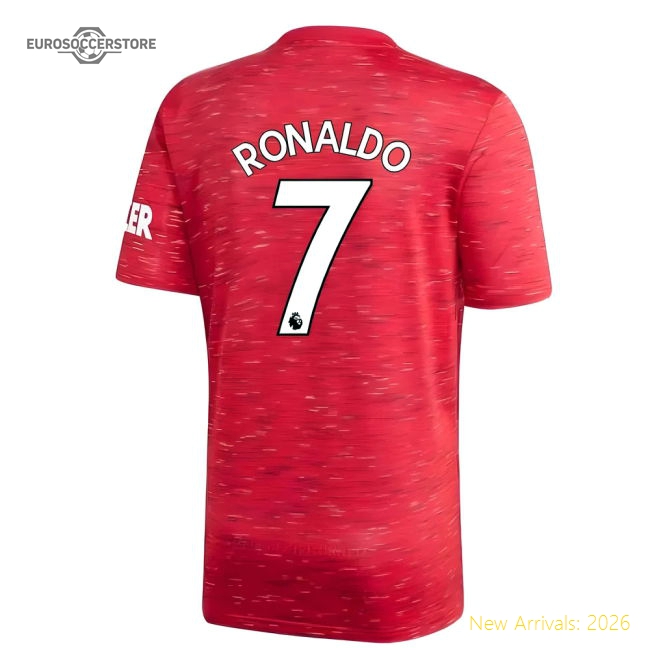 2020-2021 Man Utd Adidas Home Football Shirt (Kids) (RONALDO 7)-Vantage Point Soccer