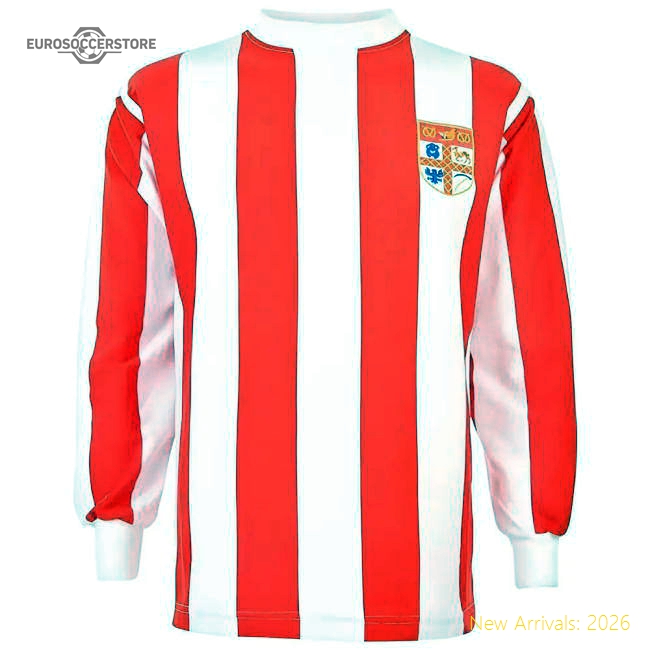 Stoke City 1972 League Cup Retro Football Shirt-Vantage Point Soccer