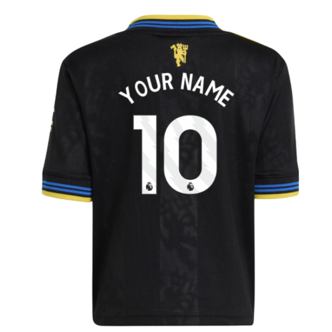 2025-2026 Manchester United Third Mini Kit (Your Name)-Vantage Point Soccer