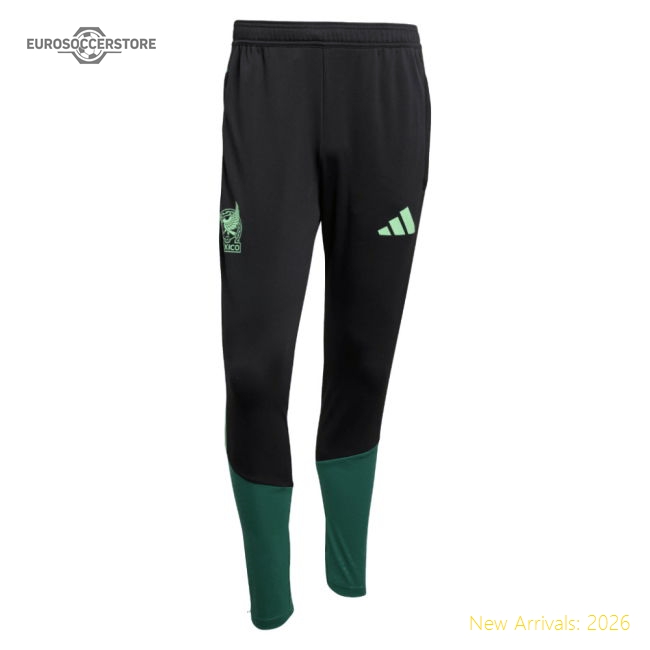 2026-2027 Mexico Training Pants (Black)-Vantage Point Soccer