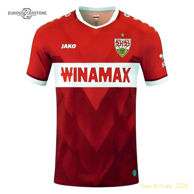 2024-2025 VfB Stuttgart Away Shirt-Vantage Point Soccer
