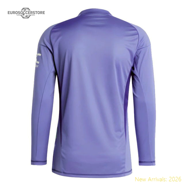 2024-2025 Man Utd Home LS Goalkeeper Shirt (Purple)-Vantage Point Soccer
