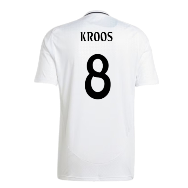 2024-2025 Real Madrid Home Shirt (Kroos 8)-Vantage Point Soccer