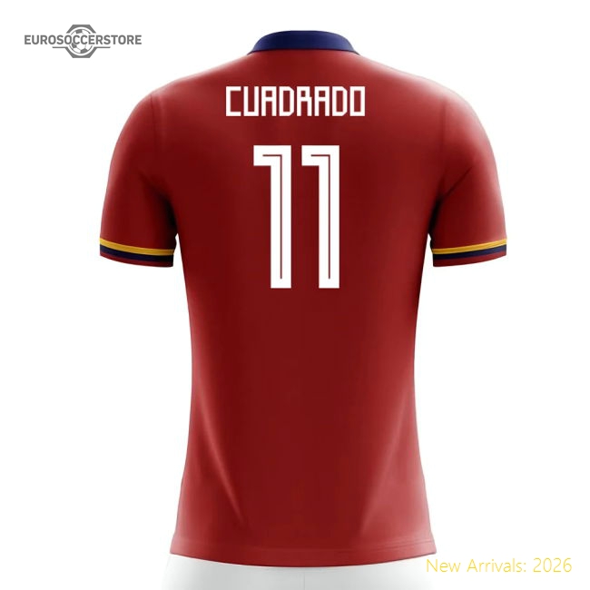 2025-2026 Colombia Away Concept Football Shirt (Cuadrado 11)-Vantage Point Soccer