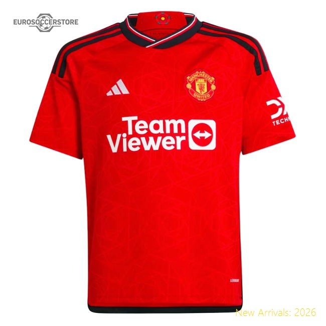 2023-2024 Man Utd Home Shirt (Kids) (Garnacho 17)-Vantage Point Soccer