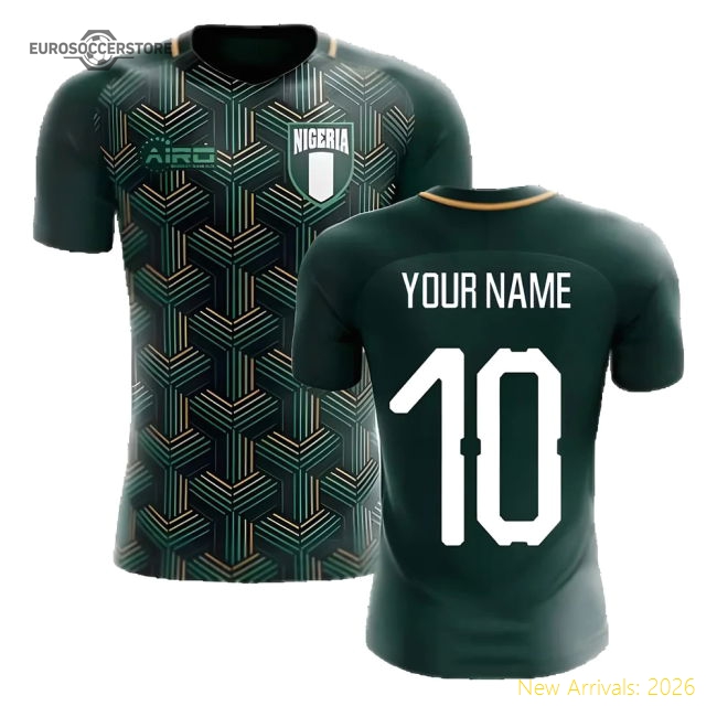 2025-2026 Nigeria Third Concept Football Shirt (Your Name)-Vantage Point Soccer