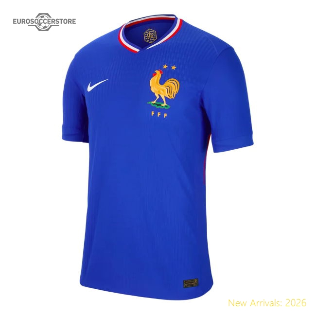 2024-2025 France Dri-FIT ADV Match Home Shirt (Your Name)-Vantage Point Soccer