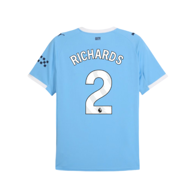 2025-2026 Man City Home Shirt (Richards 2)-Vantage Point Soccer