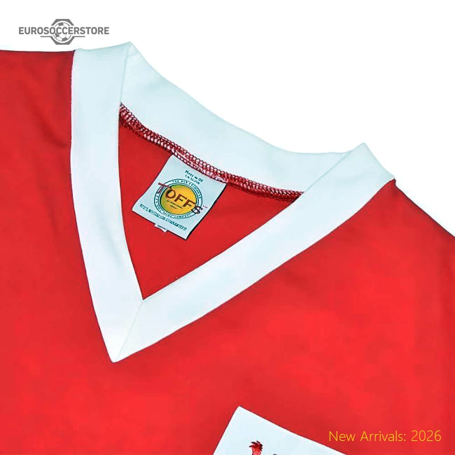 Middlesbrough 1950s Retro Football Shirt-Vantage Point Soccer