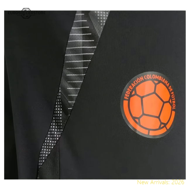 2024-2025 Colombia Training Pants (Black)-Vantage Point Soccer