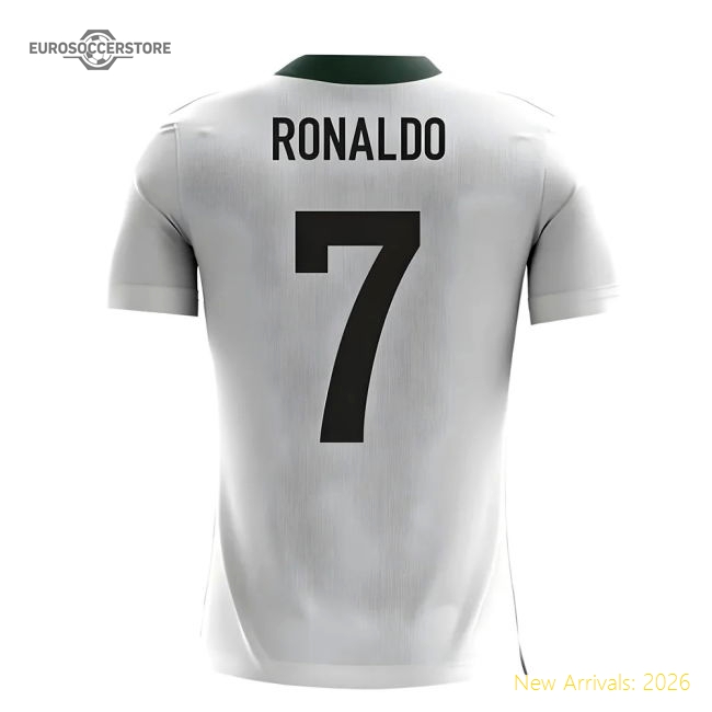 2025-2026 Portugal Airo Concept Away Shirt (Ronaldo 7) - Kids-Vantage Point Soccer