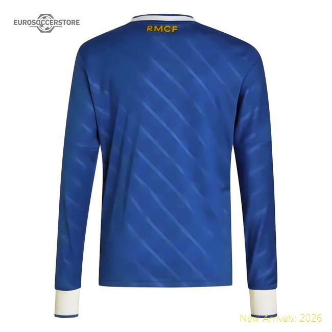 2025-2026 Real Madrid Long Sleeve Third Shirt (Kids)-Vantage Point Soccer