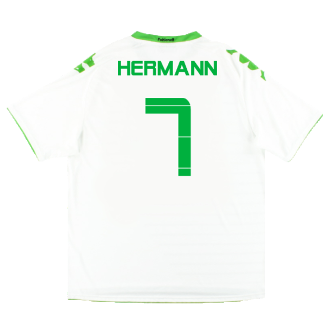 Borussia Monchengladbach 2013-14 Home Shirt ((Excellent) XXL) (Hermann 7)-Vantage Point Soccer