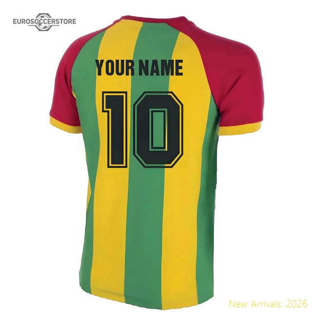 Ghana 1980s Retro Shirt (Your Name)-Vantage Point Soccer