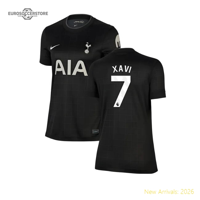 2025-2026 Tottenham Away Shirt (Womens) (Xavi 7)-Vantage Point Soccer