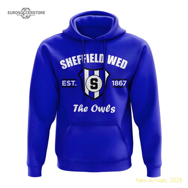 Sheffield Wednesday Established Hoody (Royal)-Vantage Point Soccer