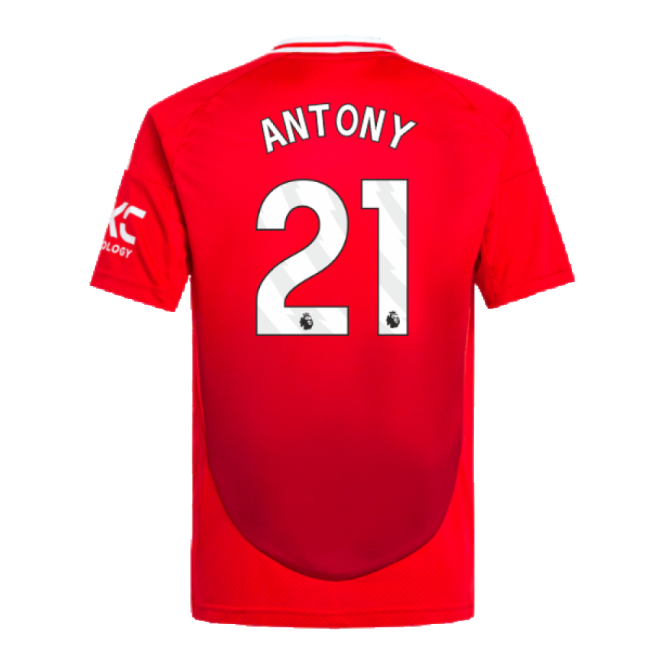 2024-2025 Man Utd Home Mini Kit (Antony 21)-Vantage Point Soccer