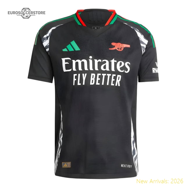 2024-2025 Arsenal Authentic Away Shirt-Vantage Point Soccer