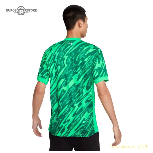 2024-2025 Liverpool Goalkeeper Shirt (Green)-Vantage Point Soccer