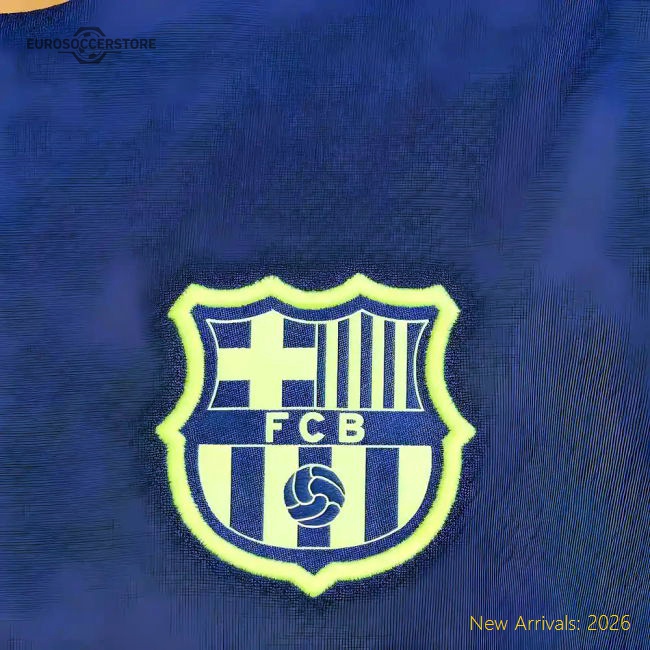 2024-2025 Barcelona Third Training Shirt (Blue) - Kids-Vantage Point Soccer