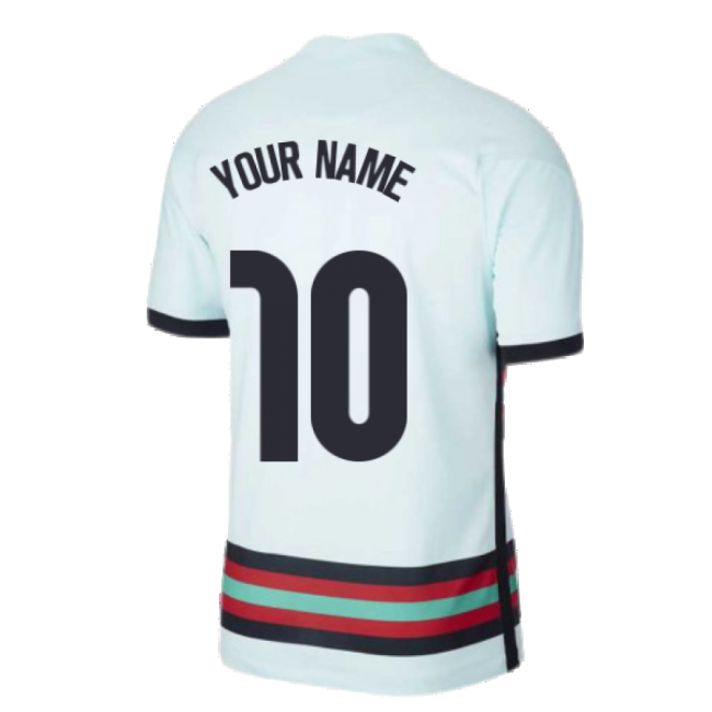 2020-2021 Portugal Away Nike Football Shirt (Your Name)-Vantage Point Soccer