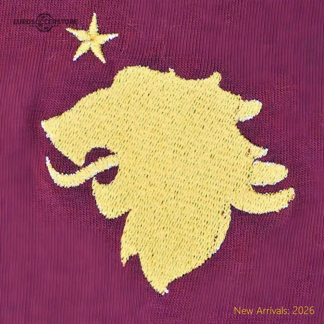 Aston Villa 12th Man T-Shirt - Maroon/Sky Ringer-Vantage Point Soccer