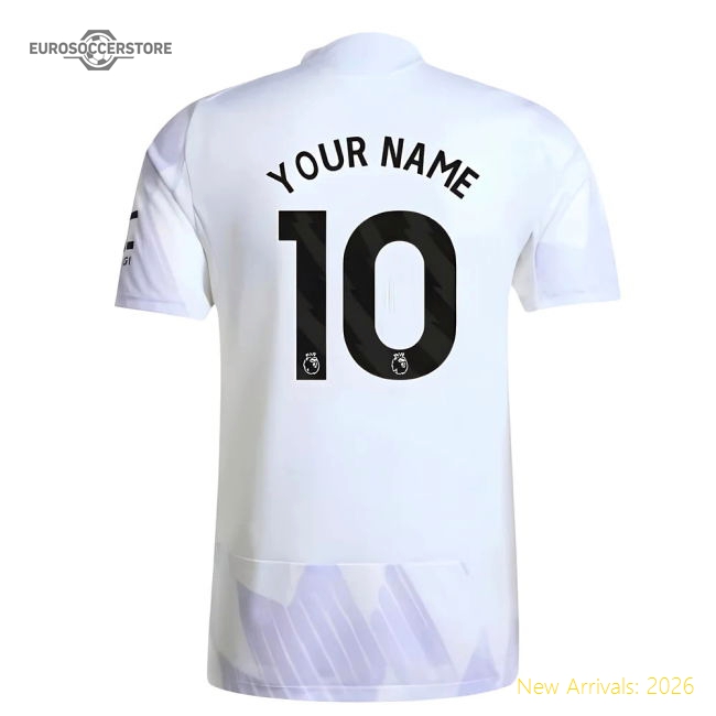 2025-2026 Man Utd Authentic Away Shirt (Your Name)-Vantage Point Soccer